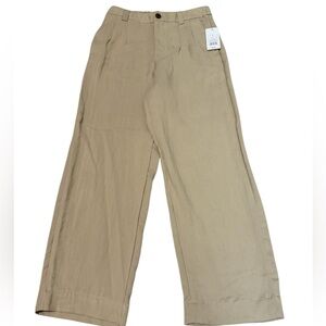 a new day Khaki Pleated Trousers